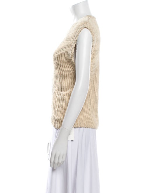 TOTEME Linen V-Neck Sweater