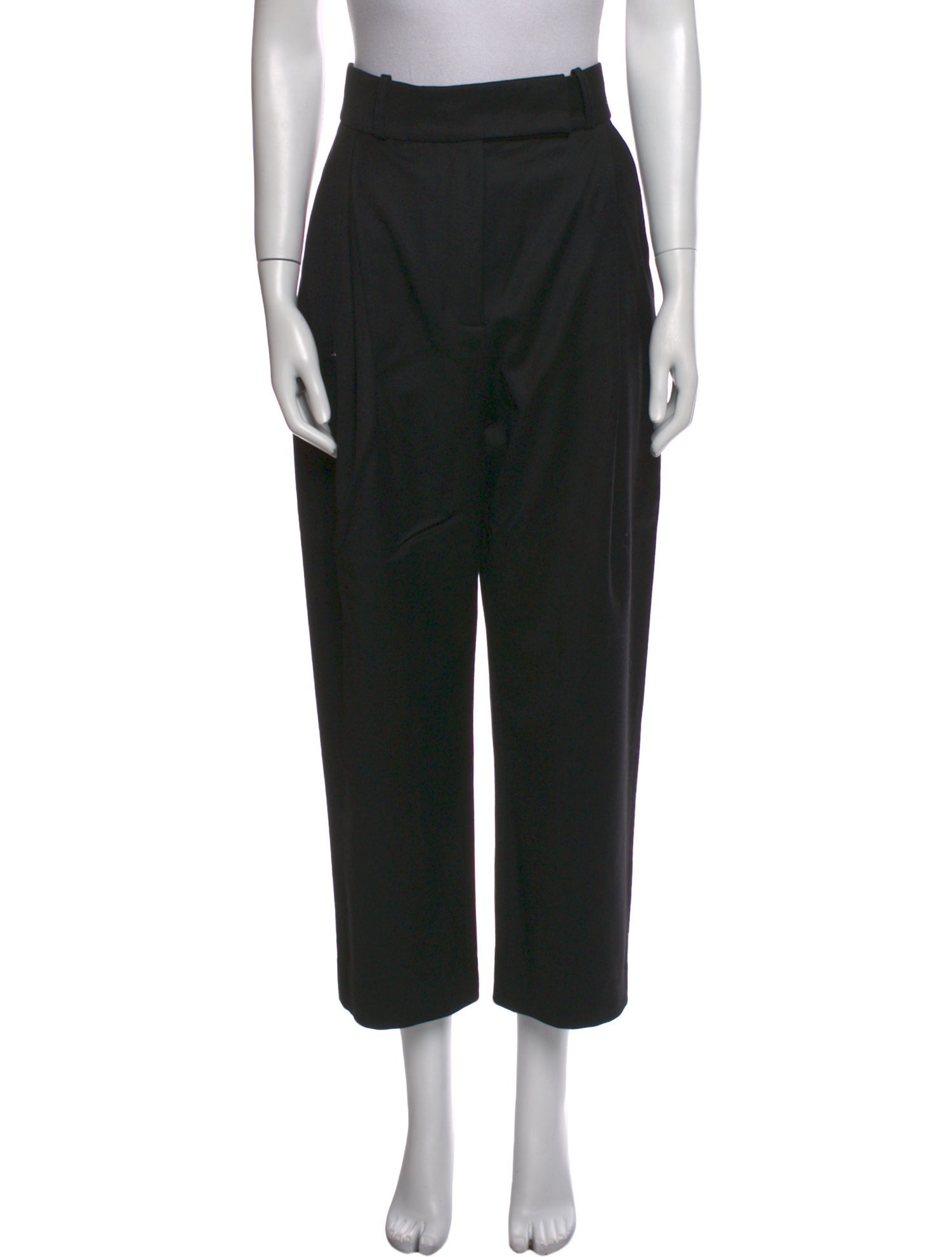 TOTEME Deep Pleat Trousers Straight Leg Pants