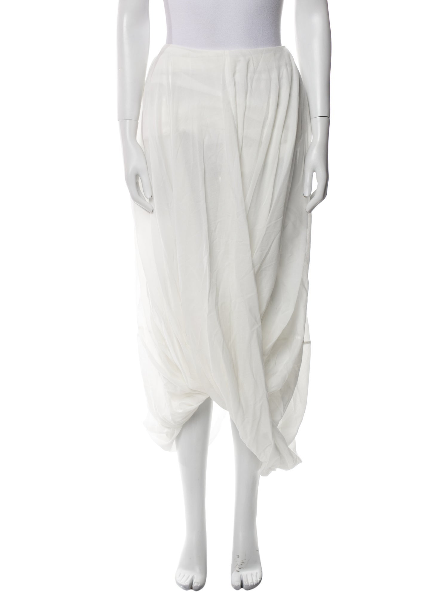 TOTEME Cocoon Skirt Midi Length Skirt