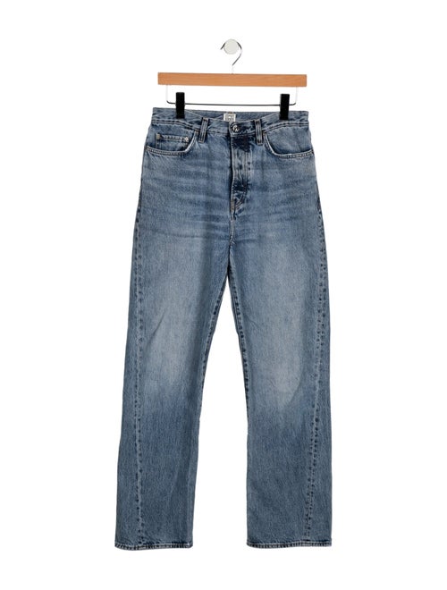 TOTEME High-Rise Wide Leg Jeans