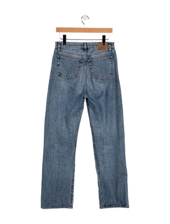 TOTEME High-Rise Wide Leg Jeans