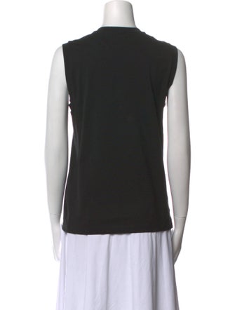 TOTEME Crew Neck Sleeveless Top