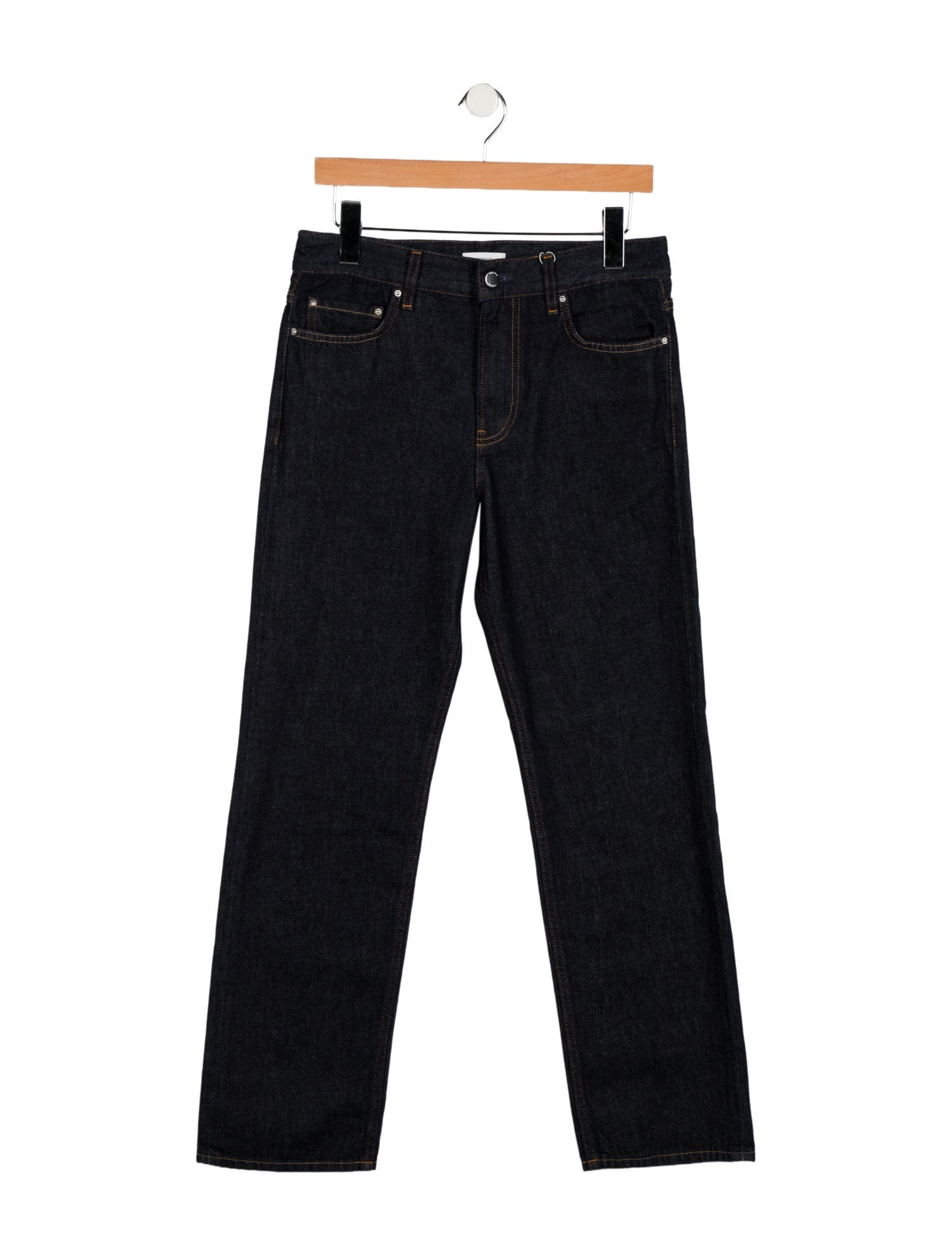 TOTEME High-Rise Straight Leg Jeans