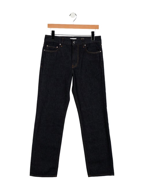 TOTEME High-Rise Straight Leg Jeans
