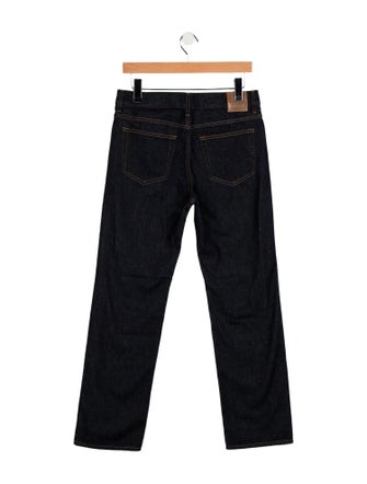TOTEME High-Rise Straight Leg Jeans