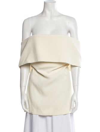 TOTEME Off-The-Shoulder Short Sleeve Tunic