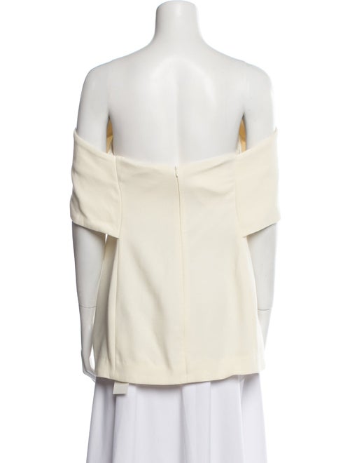 TOTEME Off-The-Shoulder Short Sleeve Tunic