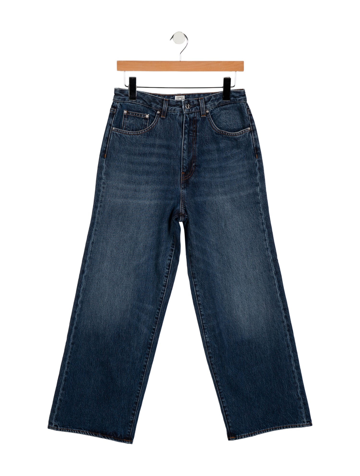 TOTEME High-Rise Wide Leg Jeans