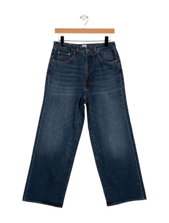 TOTEME High-Rise Wide Leg Jeans