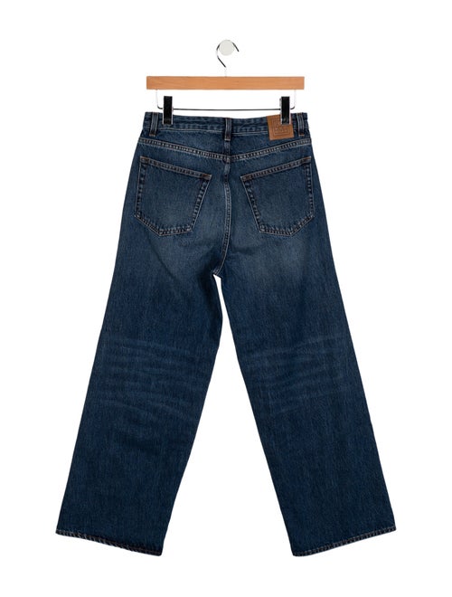 TOTEME High-Rise Wide Leg Jeans
