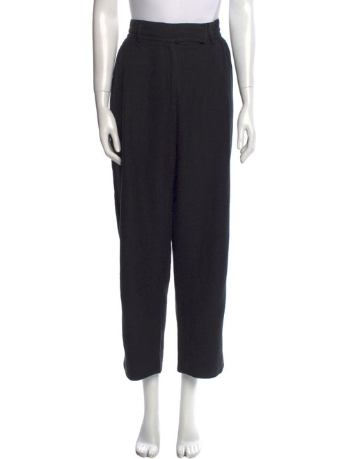 TOTEME Deep Pleat Straight Leg Pants