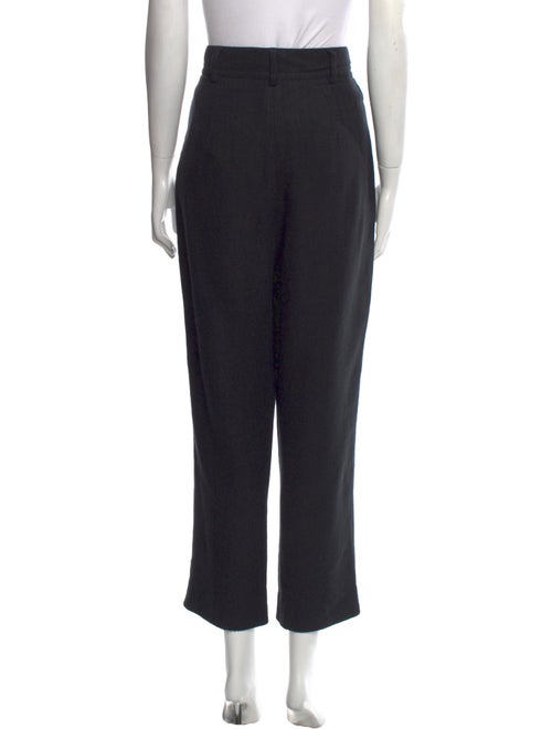 TOTEME Deep Pleat Straight Leg Pants