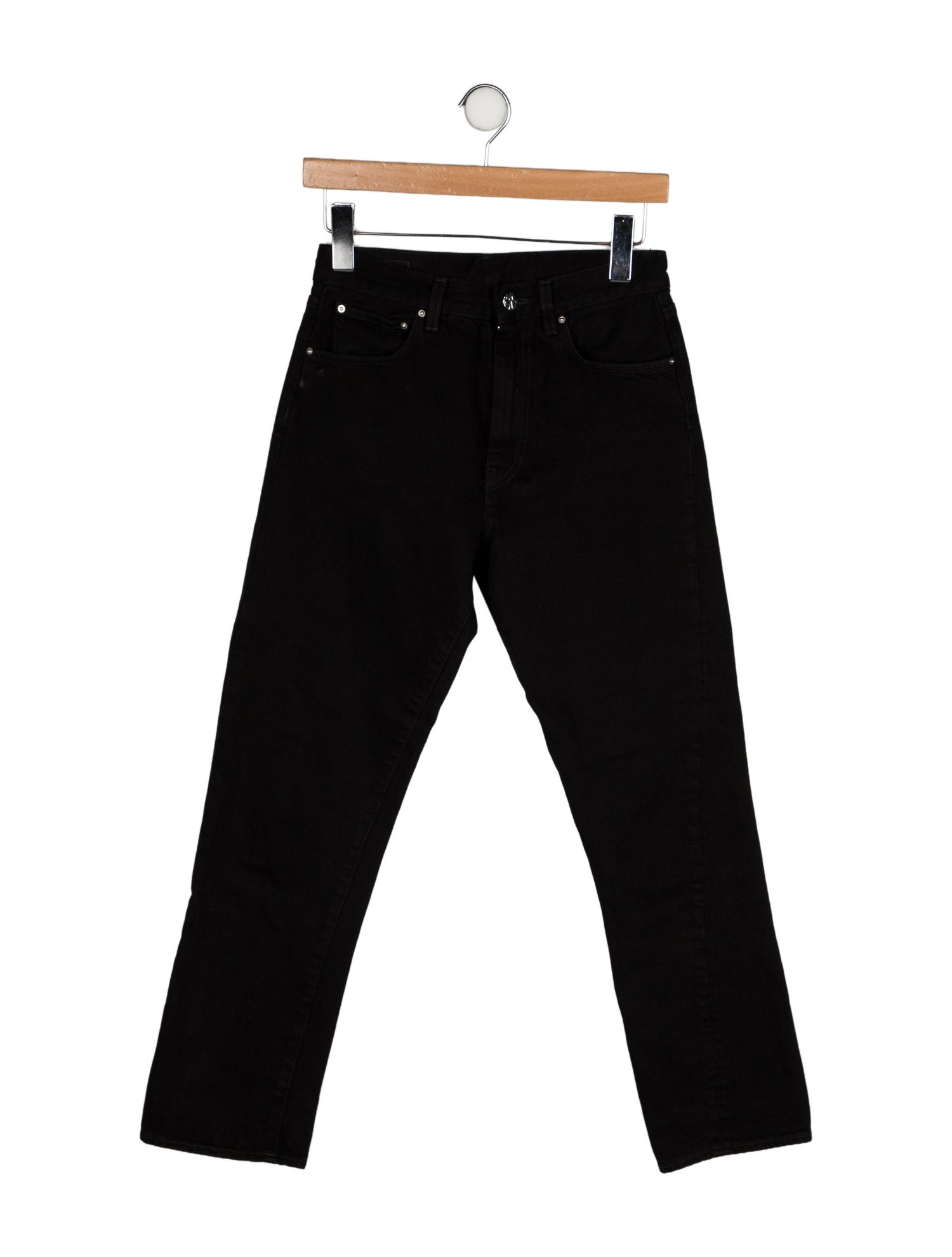 TOTEME Twisted Seam Straight Leg Jeans