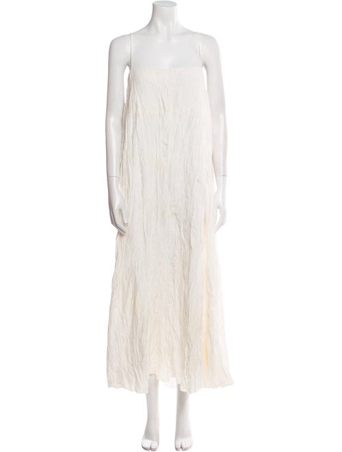 TOTEME Crinkled Midi Length Dress
