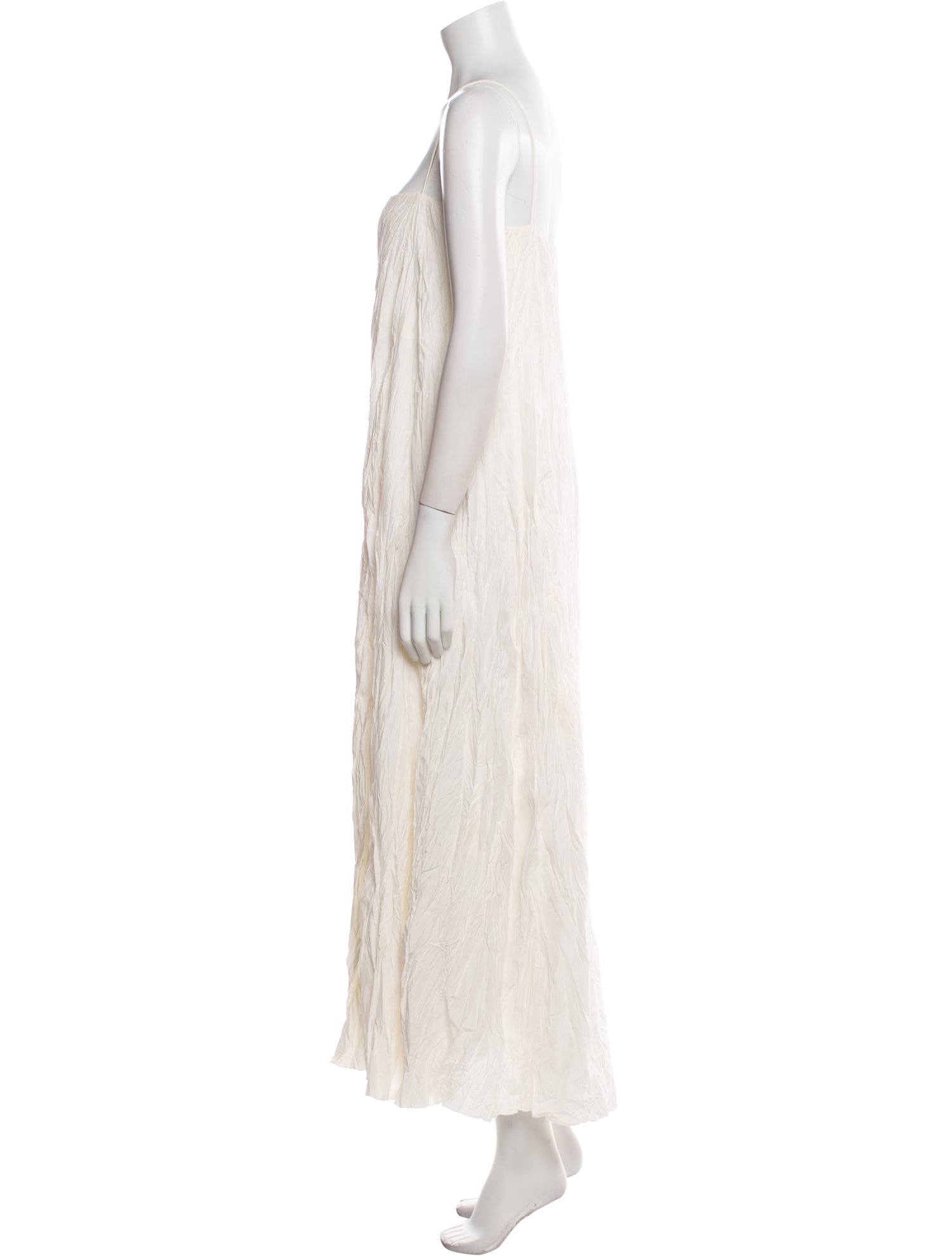 TOTEME Crinkled Midi Length Dress