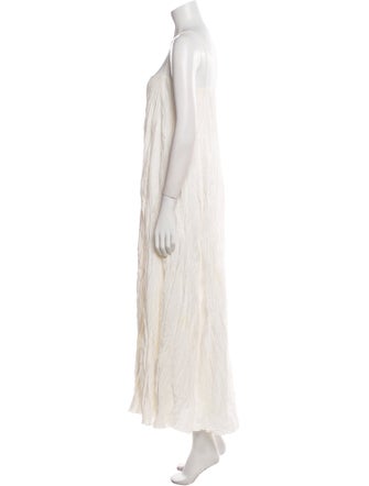 TOTEME Crinkled Midi Length Dress