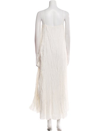 TOTEME Crinkled Midi Length Dress