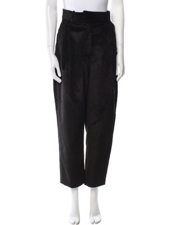 TOTEME Deep Pleat Cord Trouser Straight Leg Pants