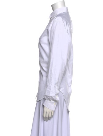 TOTEME Long Sleeve Button-Up Top