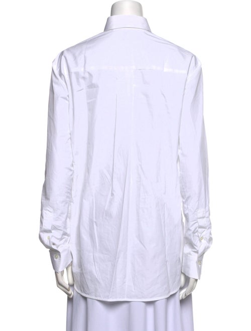 TOTEME Long Sleeve Button-Up Top