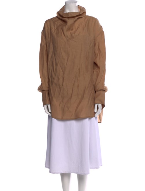 TOTEME Turtleneck Long Sleeve Top