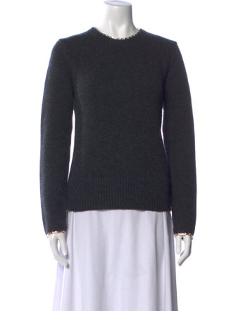 TOTEME Chain-Edge Wool Sweater