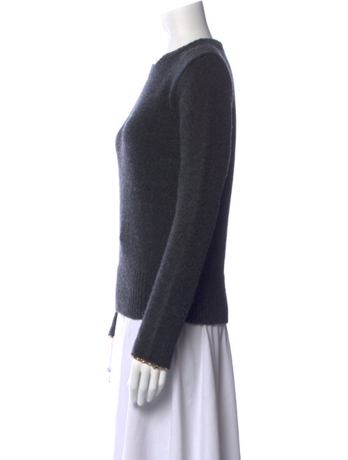 TOTEME Chain-Edge Wool Sweater