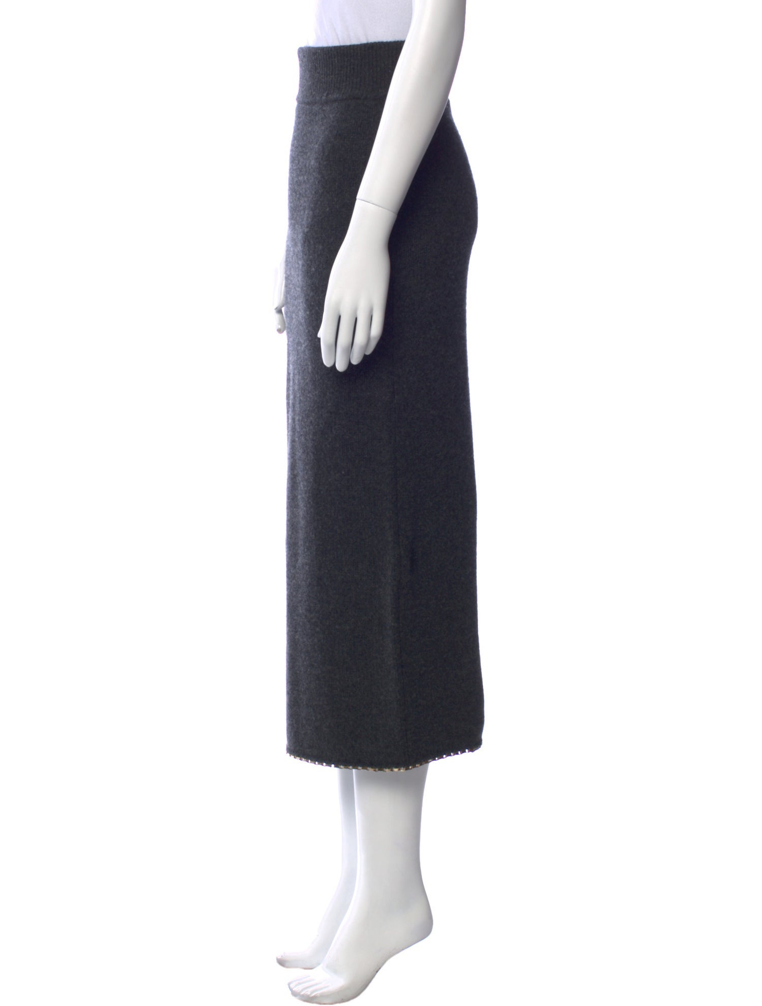 TOTEME Wool Midi Length Skirt