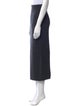 TOTEME Wool Midi Length Skirt