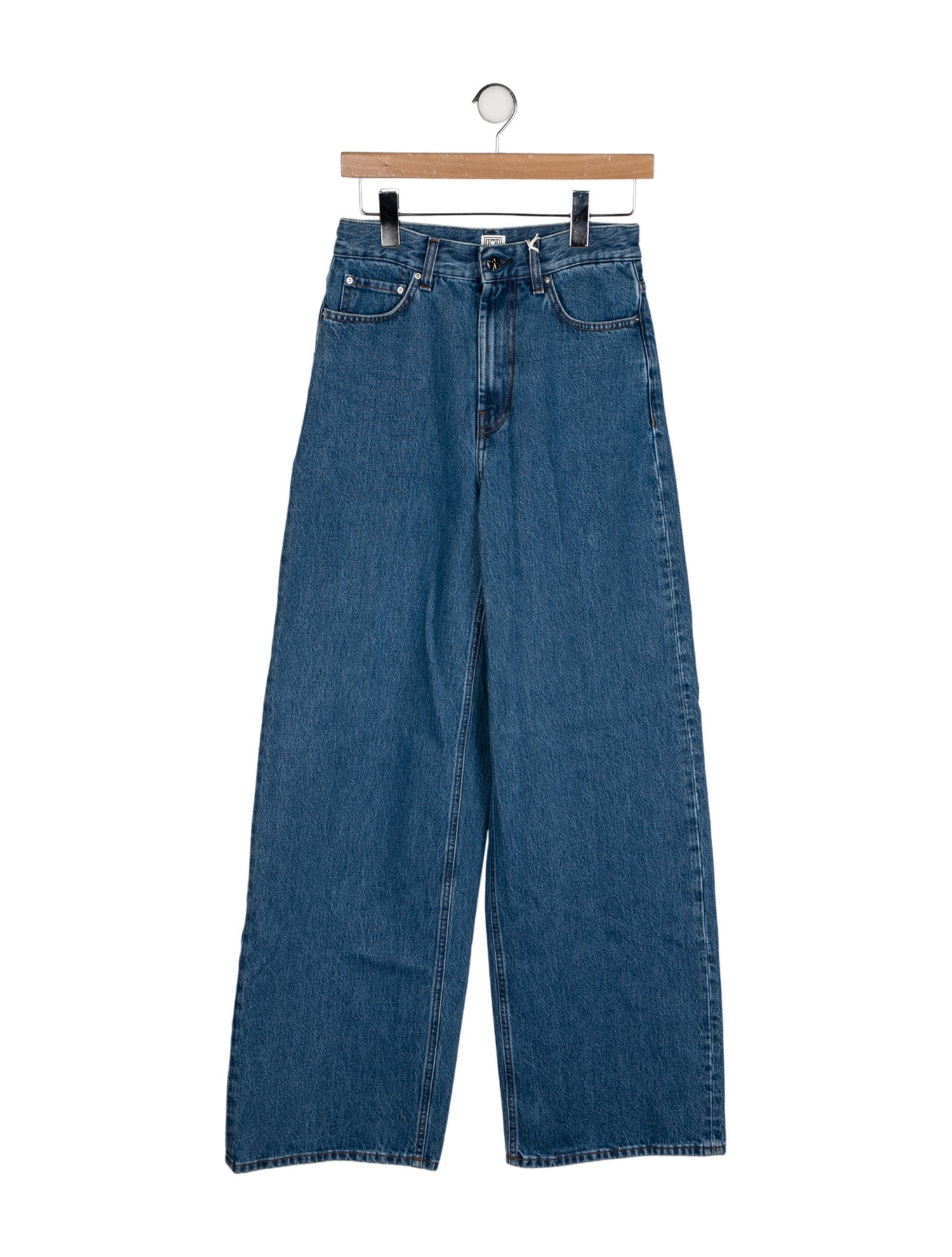 TOTEME High-Rise Wide Leg Jeans