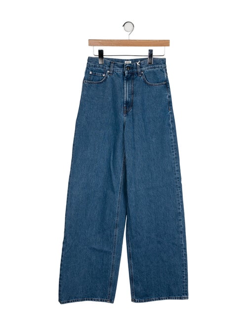 TOTEME High-Rise Wide Leg Jeans