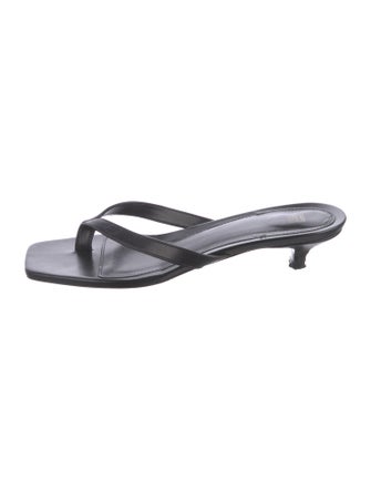 TOTEME Leather Slides