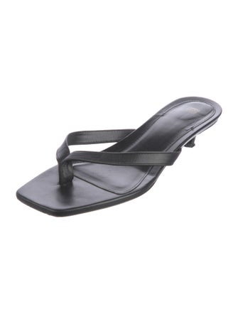 TOTEME Leather Slides