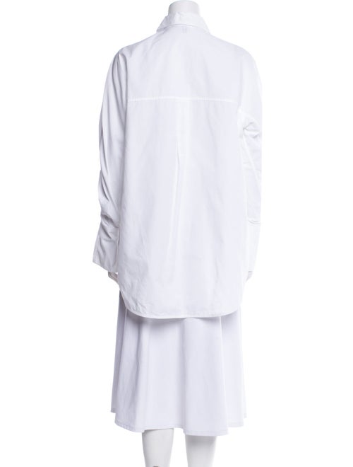 TOTEME Long Sleeve Button-Up Top