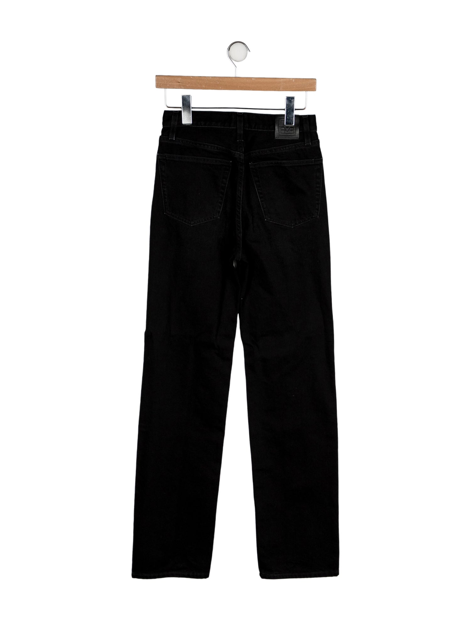 TOTEME High-Rise Straight Leg Jeans