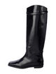 TOTEME Leather Riding Boots