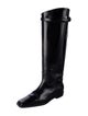 TOTEME Leather Riding Boots