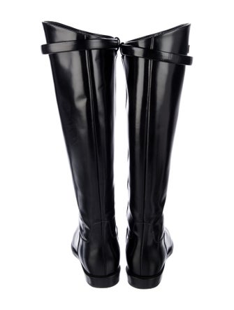 TOTEME Leather Riding Boots