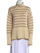 TOTEME Striped Turtleneck Sweater