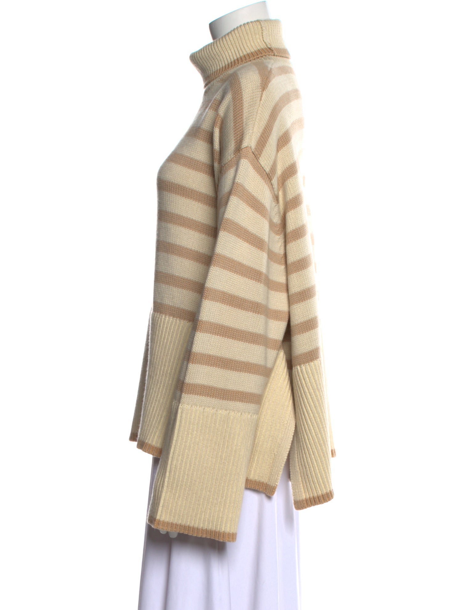 TOTEME Striped Turtleneck Sweater