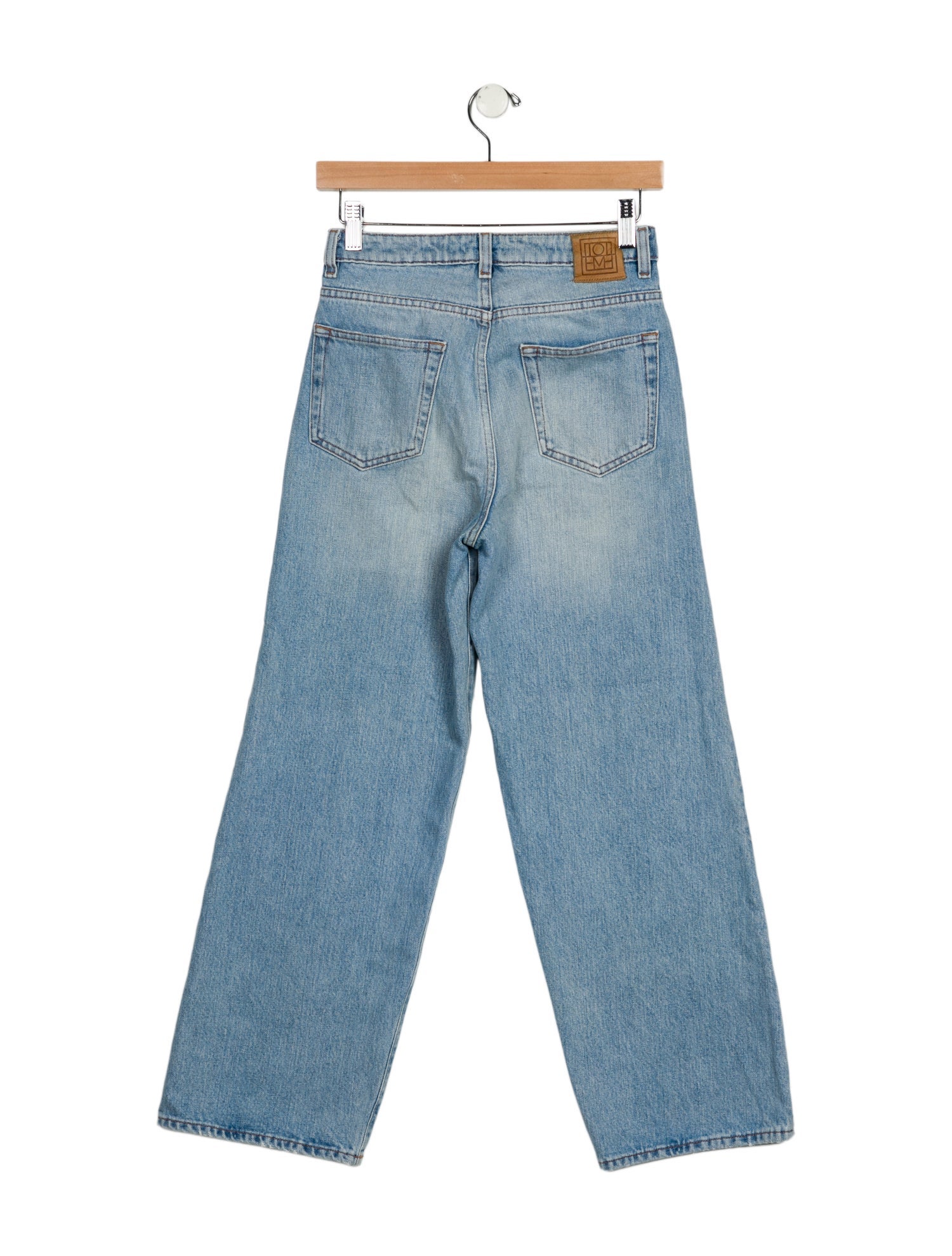 TOTEME High-Rise Wide Leg Jeans