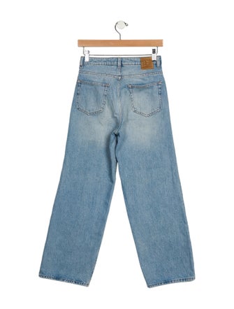 TOTEME High-Rise Wide Leg Jeans