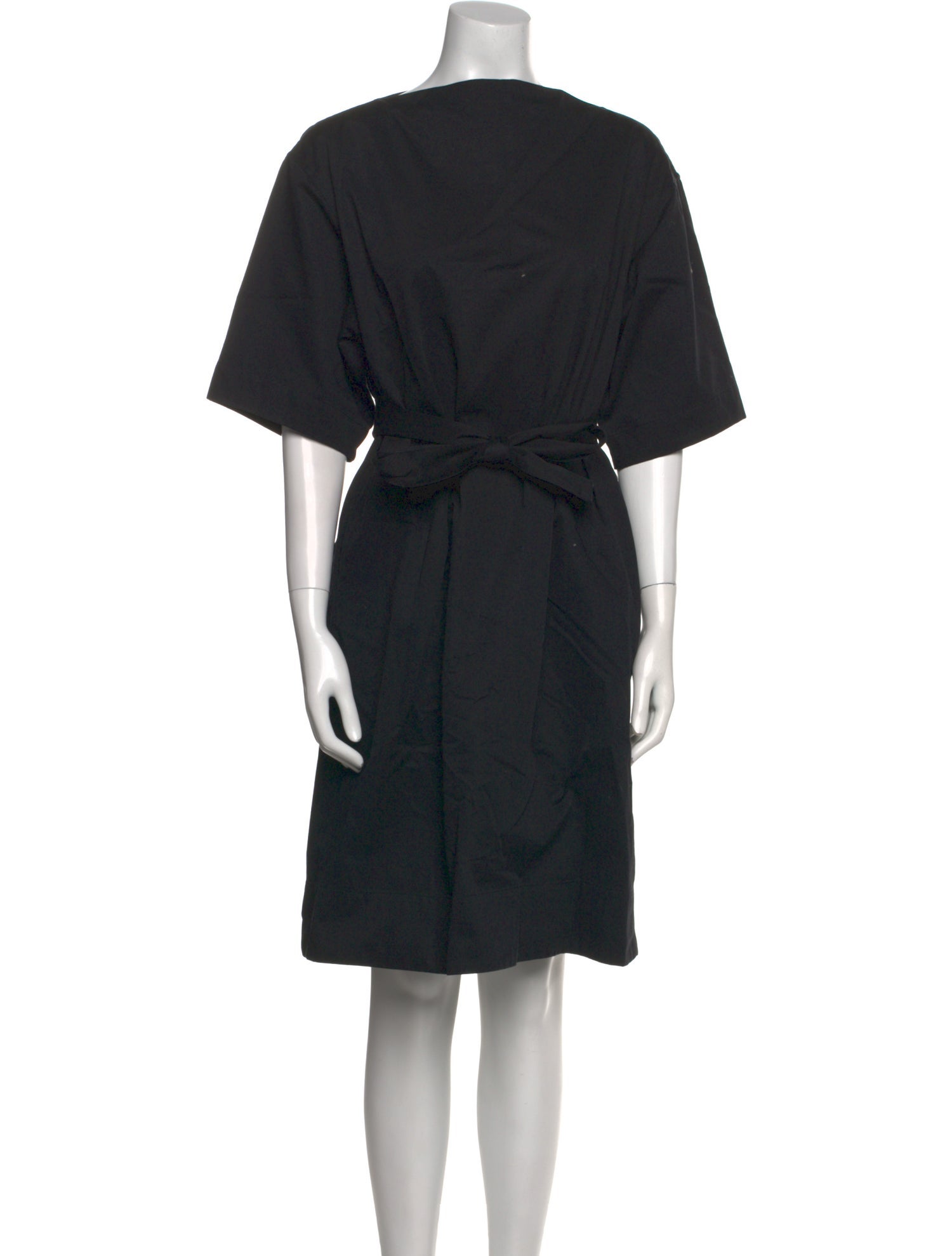 TOTEME Off-The-Shoulder Knee-Length Dress