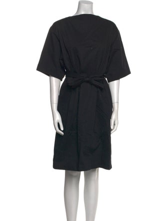 TOTEME Off-The-Shoulder Knee-Length Dress