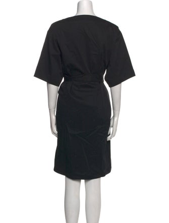 TOTEME Off-The-Shoulder Knee-Length Dress