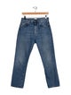 TOTEME Twisted Seam Denim Straight Leg Jeans