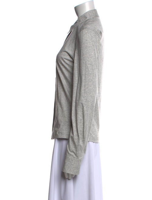 TOTEME Long Sleeve Button-Up Top