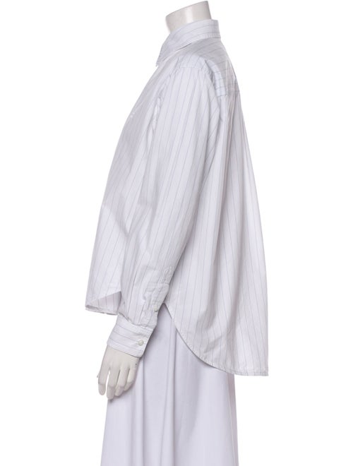 TOTEME Monogram Striped Striped Button-Up Top