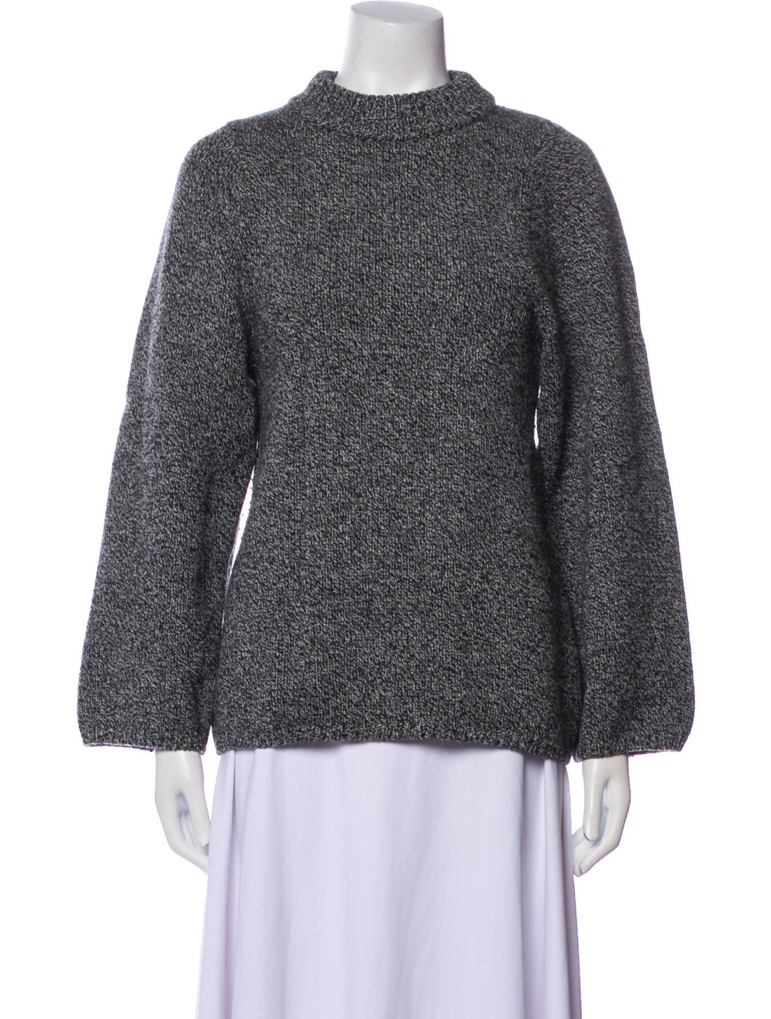 TOTEME Merino Wool Crew Neck Sweater