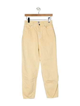 TOTEME High-Rise Skinny Leg Jeans